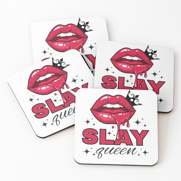 Item preview, Slay queen - minimalist elegant script lettering designed and sold by She - artist creations .