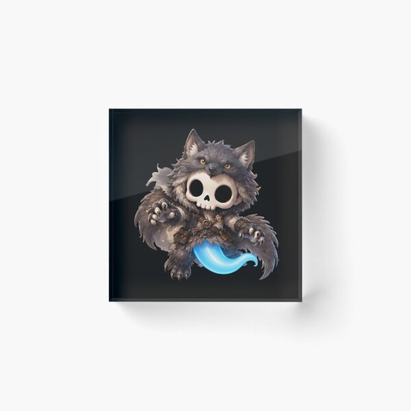 Item preview, Werewolf | Moonlit Skeleton Spirit | Bonnie Fantasy & Legends Collection designed and sold by Zaru Art Studio.