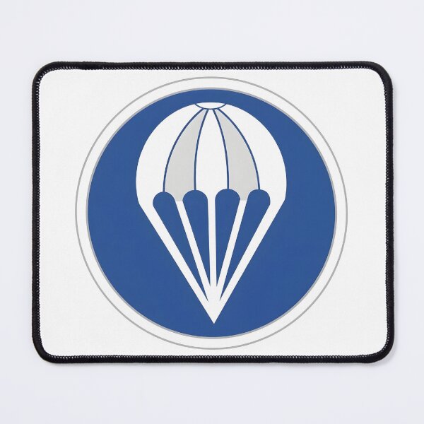 Item preview, US Army Airborne Infantry Parachute Cap Patch designed and sold by CharlieDesings.