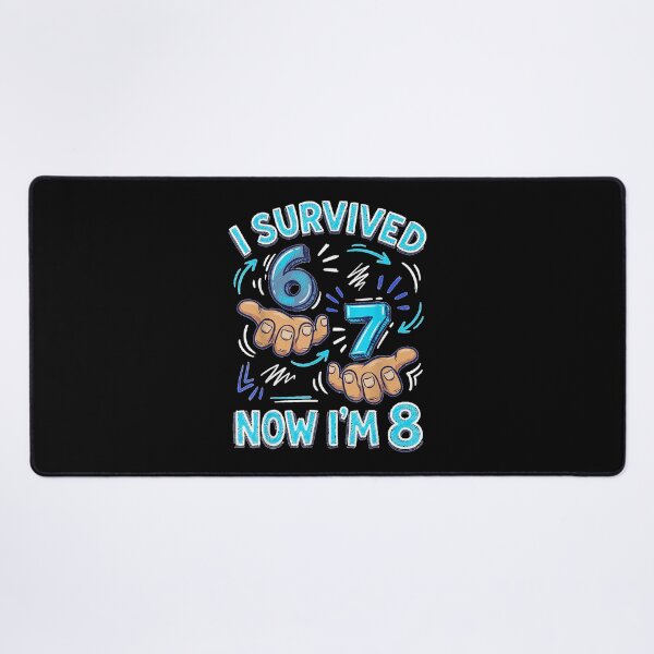Item preview, I Survived 6 7 Now I'm 8 8th Birthday designed and sold by DogoMalulu.