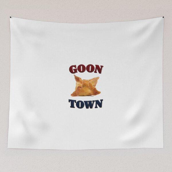 Aperçu de l'œuvre Goon Town — Crabe Rangoon en relief créée et vendue par Goon Town USA fan club.