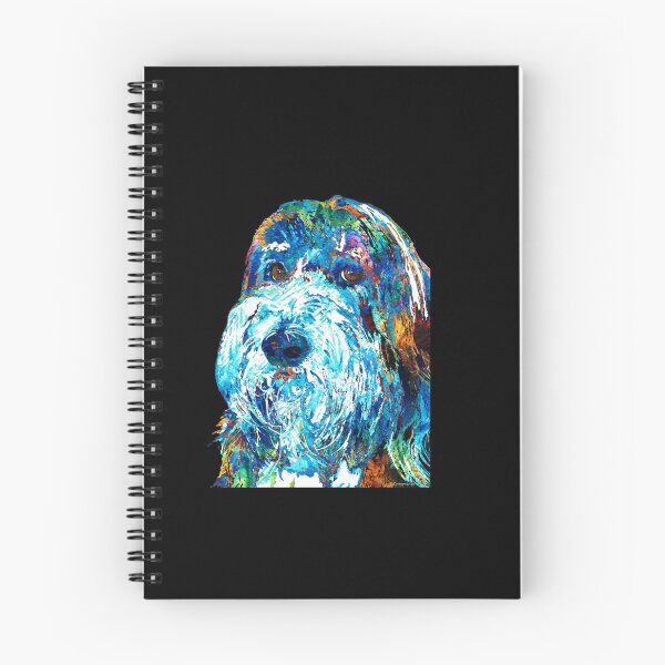 Item preview, Bearded Collie Art 2 - Dog Portrait  designed and sold by nguyetngatron.