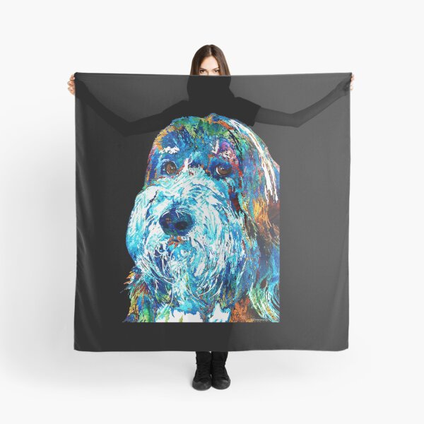 Item preview, Bearded Collie Art 2 - Dog Portrait  designed and sold by nguyetngatron.