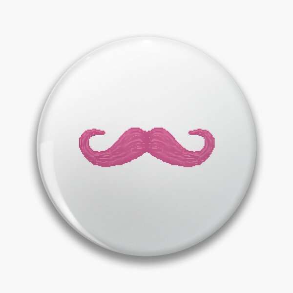 Item preview, Pixel Art Markiplier 'Stache (White Background) designed and sold by abernathyaymiea.