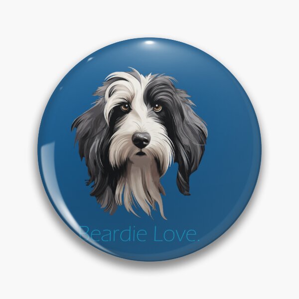 Item preview, Bearded Collie Beardie Love Artwork   designed and sold by nguyetngatron.