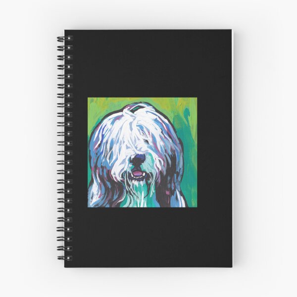 Item preview, Bearded Collie Bright colorful pop dog art Sticker designed and sold by nguyetngatron.