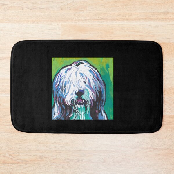 Item preview, Bearded Collie Bright colorful pop dog art Sticker designed and sold by nguyetngatron.