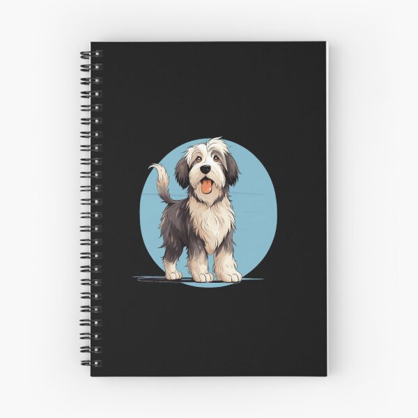 Item preview, Bearded Collie Cartoon Aesthetic Dog Artwork Sticker designed and sold by nguyetngatron.