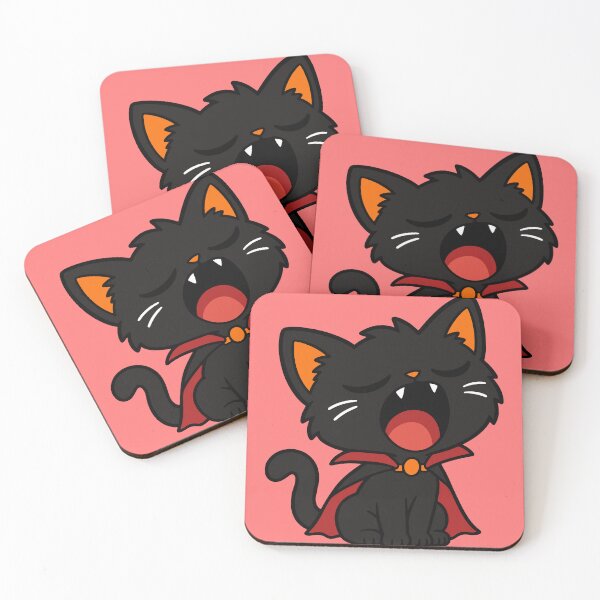 Item preview, Singing Vampire Cat – Funny Halloween Cat designed and sold by MewMade.