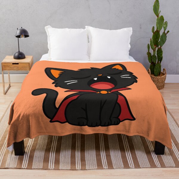 Item preview, Singing Vampire Cat – Funny Halloween Cat designed and sold by MewMade.