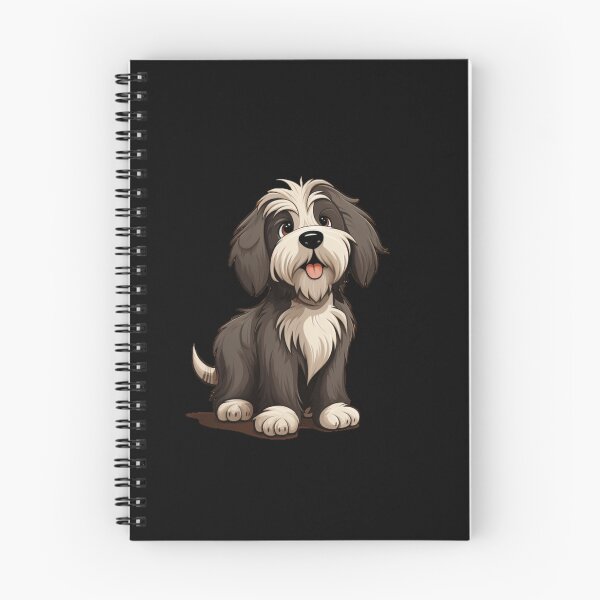 Item preview, Bearded Collie Cartoon Puppy Adorable Cute Dog Sticker designed and sold by nguyetngatron.