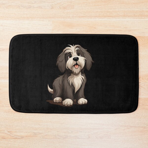 Item preview, Bearded Collie Cartoon Puppy Adorable Cute Dog Sticker designed and sold by nguyetngatron.
