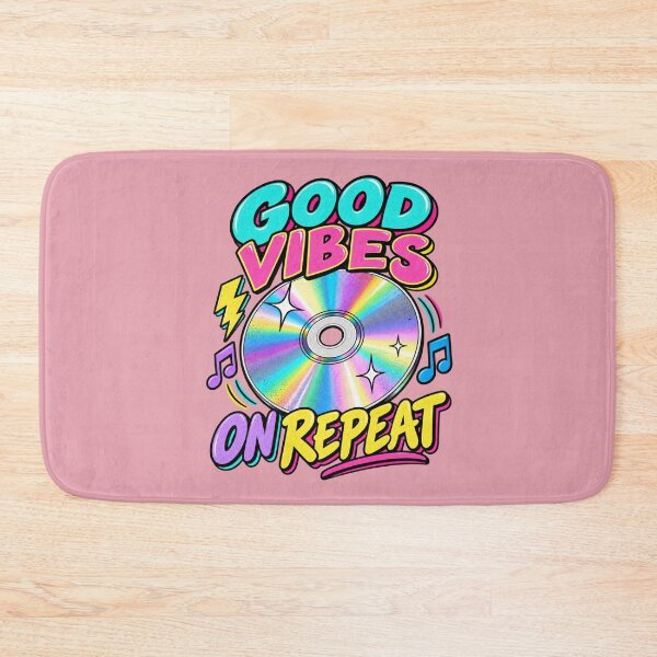 Item preview, Good Vibes on Repeat – Retro CD designed and sold by NinaCreator.