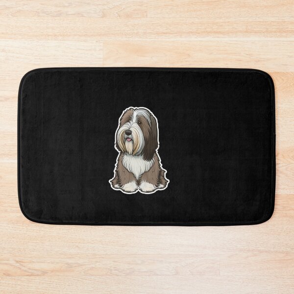 Item preview, Bearded Collie Cartoon Sticker designed and sold by nguyetngatron.