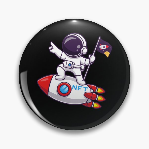 Item preview, Astro NFT Rocket Flag designed and sold by Crypto-NFT22.