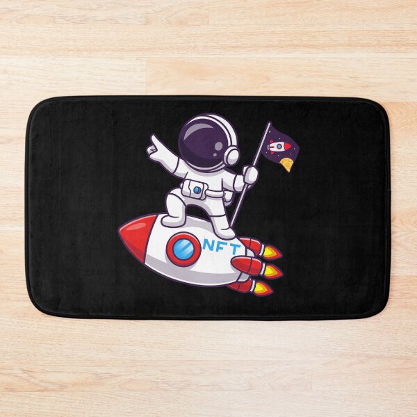 Item preview, Astro NFT Rocket Flag designed and sold by Crypto-NFT22.
