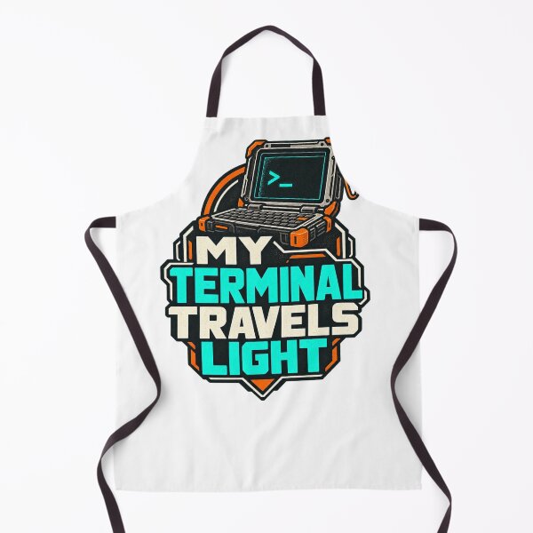 Item preview, My Terminal Travels Light – Cyberdeck Gift designed and sold by UrbanCanvvas.
