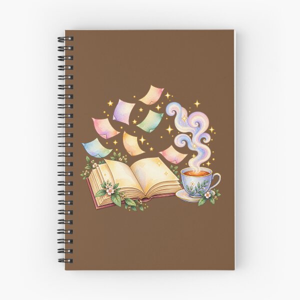 Item preview, Tea and Books Cozy Book Lover Reading Aesthetic designed and sold by PunchDrop.