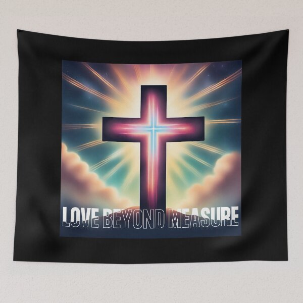 Item preview, Love Beyond Measure Radiant Cross Design designed and sold by Anita Ohulo.