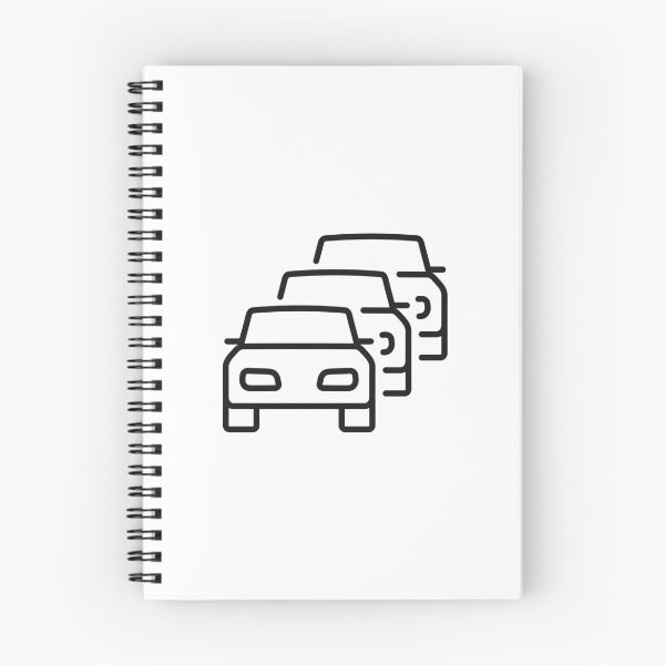 Item preview, Car Traffic Line Icon designed and sold by VectorForge Studio.