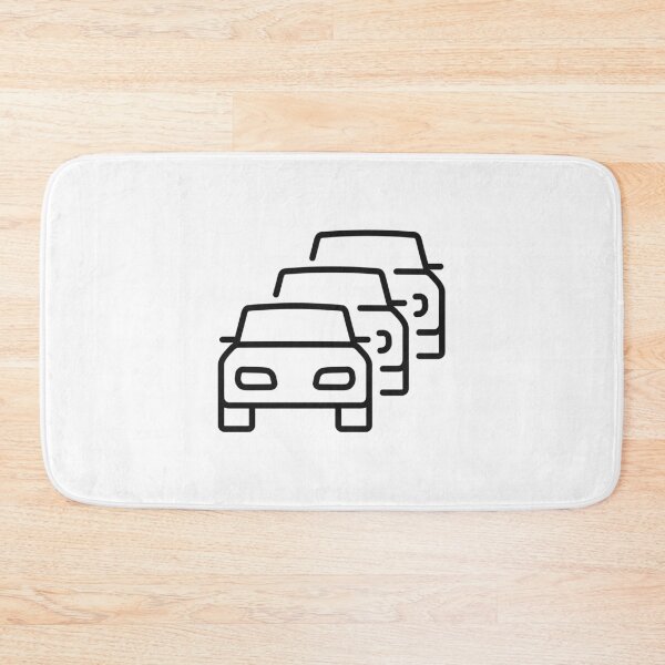 Item preview, Car Traffic Line Icon designed and sold by VectorForge Studio.