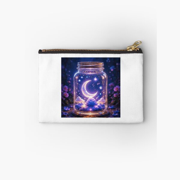 Item preview, Moon and Stars in Glowing Jar designed and sold by ThilankaDesign.