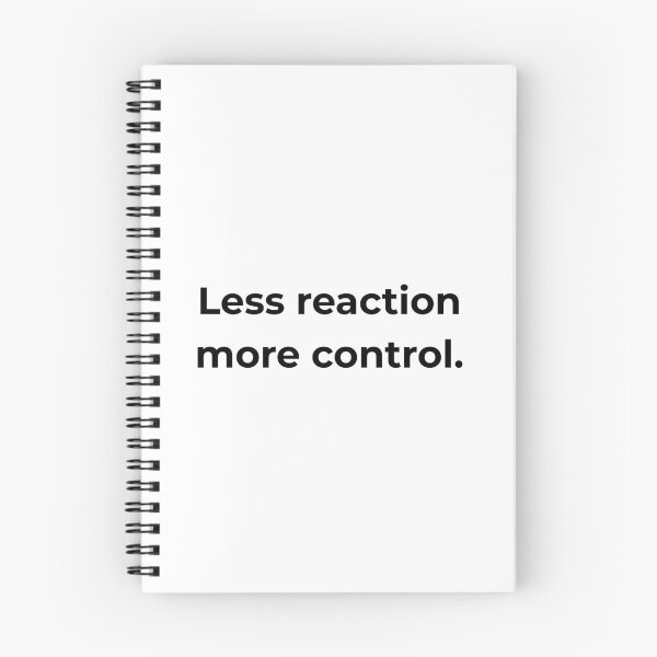 Item preview, Less reaction more control. designed and sold by MPSTUDIOPL.