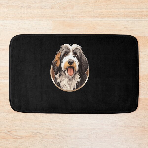 Item preview, Bearded Collie Cute And Funny Gift For Animal Lover Sticker1 designed and sold by nguyetngatron.