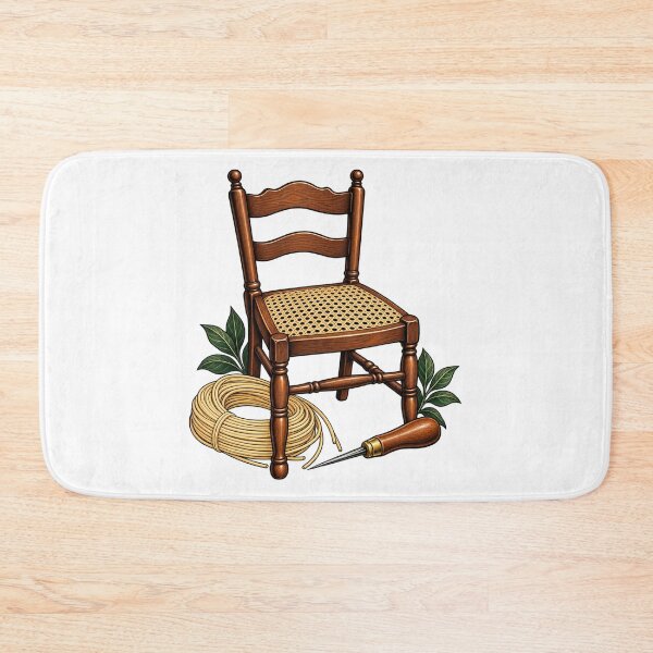 Item preview, Handwoven Cane Seat Restoration designed and sold by UrbanCanvvas.