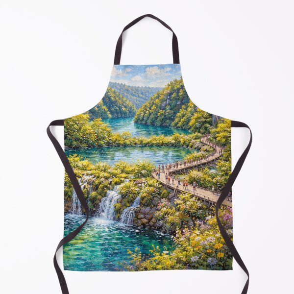 Item preview, Plitvice Lakes – A Colourful Croatian Landscape designed and sold by GalleryKauffeld.
