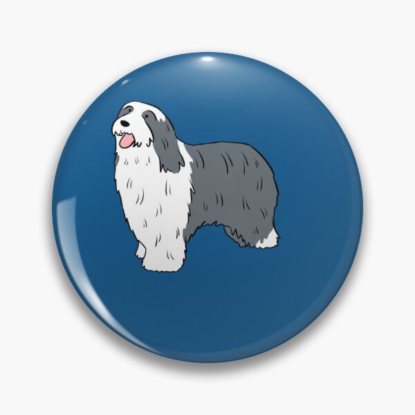 Item preview, Bearded collie cute illustration Sticker5 designed and sold by nguyetngatron.
