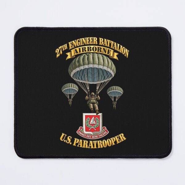Item preview, Army - US Paratrooper - 27th Engineer Bn - 3D - Enhanced designed and sold by Military Insignia Products.