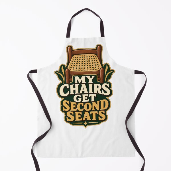 Item preview, My Chairs Get Second Seats – Caner Gift designed and sold by UrbanCanvvas.
