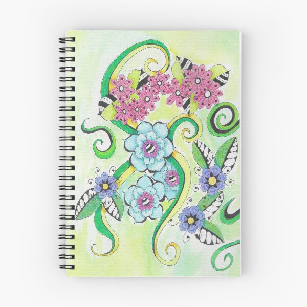 Item preview, Hand Drawn Flower Doodles designed and sold by MyCuriousMagpie.
