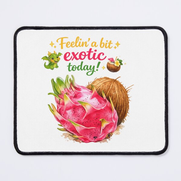 Item preview, Funny Tropical Fruit Quote Exotic Vibes Kawaii Graphic designed and sold by Sommium .