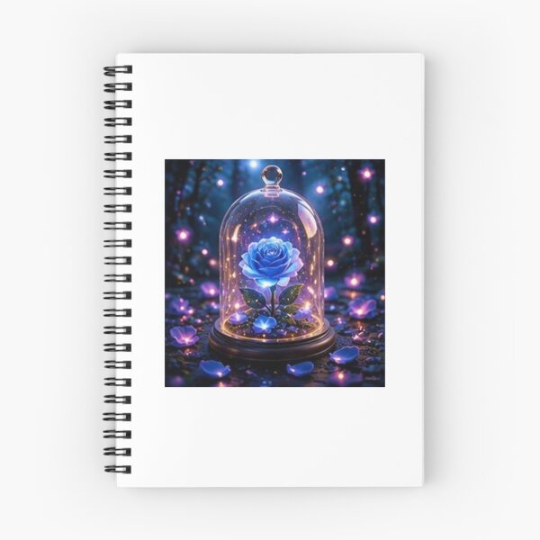 Item preview, Magical Galaxy Rose in Glass Dome designed and sold by ThilankaDesign.