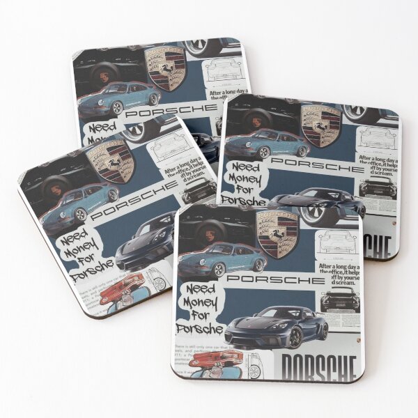 Item preview, Need Money for Porsche (Collage Moodboard) designed and sold by shibu10imm.