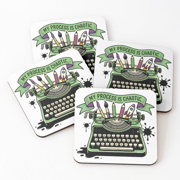Item preview, Chaotic Process Vintage Typewriter Writer Art designed and sold by Pyt27.