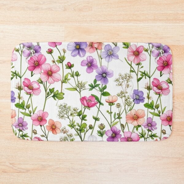 Item preview, Wildflower Meadow Pattern — Botanical Floral Design designed and sold by NNhu.