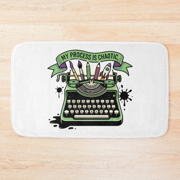 Item preview, Chaotic Process Vintage Typewriter Writer Art designed and sold by Pyt27.