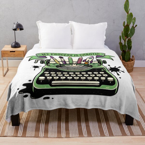 Item preview, Chaotic Process Vintage Typewriter Writer Art designed and sold by Pyt27.