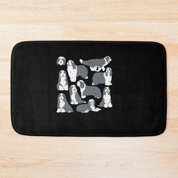Item preview, Bearded collie cute pattern Sticker designed and sold by nguyetngatron.