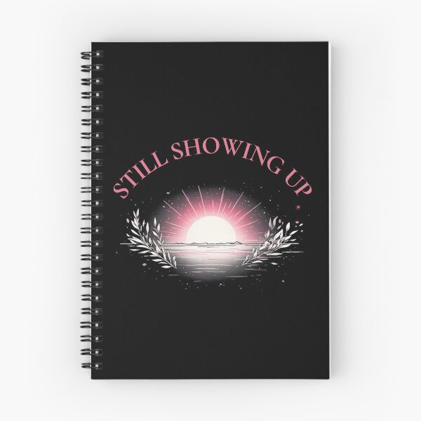Item preview, Title: Still Showing Up - Pink Sunset Celestial Female Empowerment Quote designed and sold by emiliacreations.
