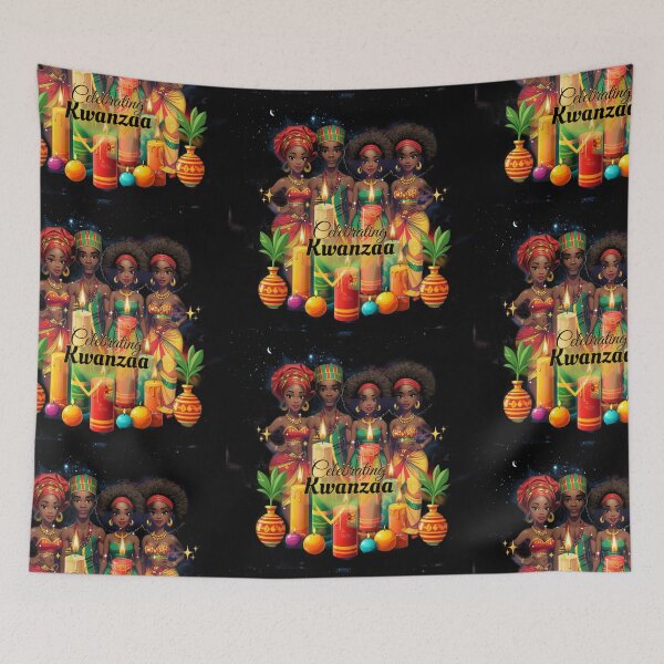 Item preview, El ambiente de Kwanzaa... designed and sold by MoonChild67.