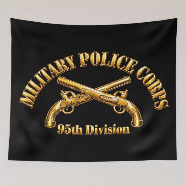 Item preview, Army - Military Police Branch - Br - 95th Division - 3D Enhanced designed and sold by Military Insignia Products.