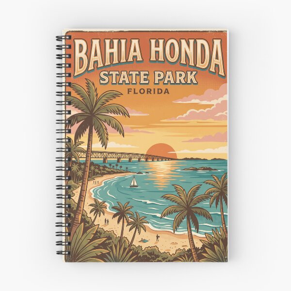 Item preview, Bahia Honda State Park Florida Vintage Travel designed and sold by PANCOSS.
