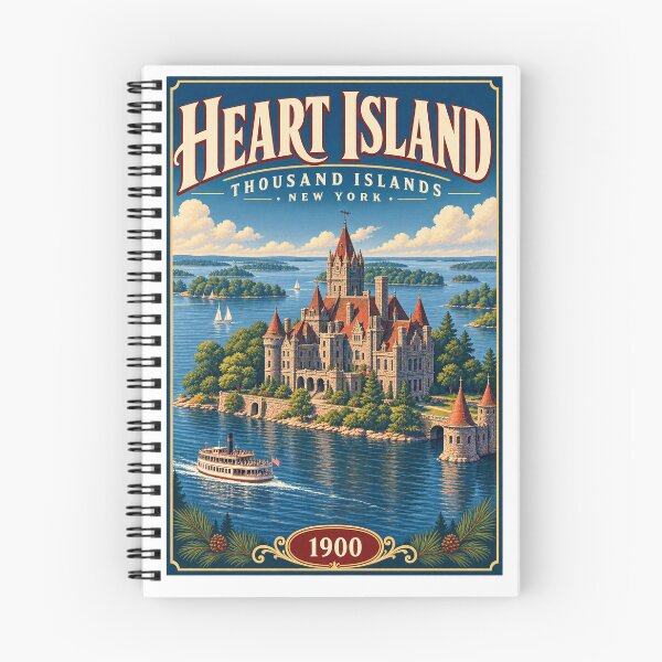 Item preview, Heart Island designed and sold by Past in Threads.