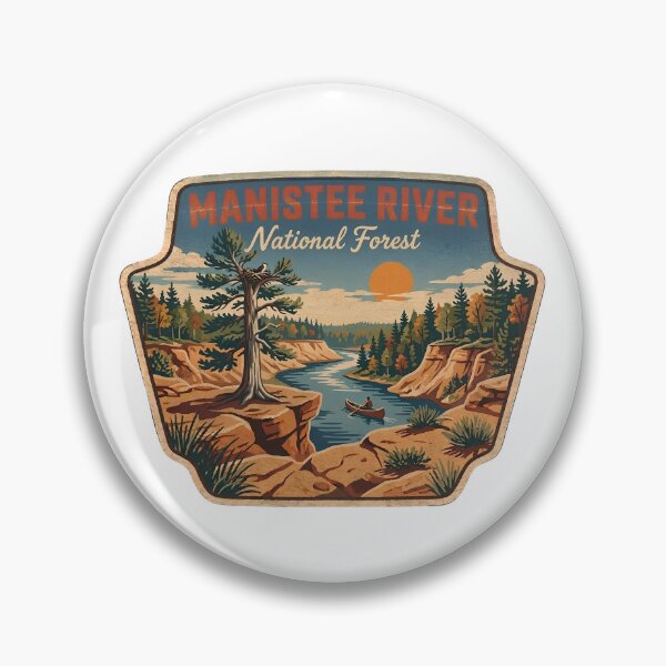 Item preview, Shenandoah National Park Vintage Virginia Blue Ridge Hiking Art designed and sold by LittleArij.