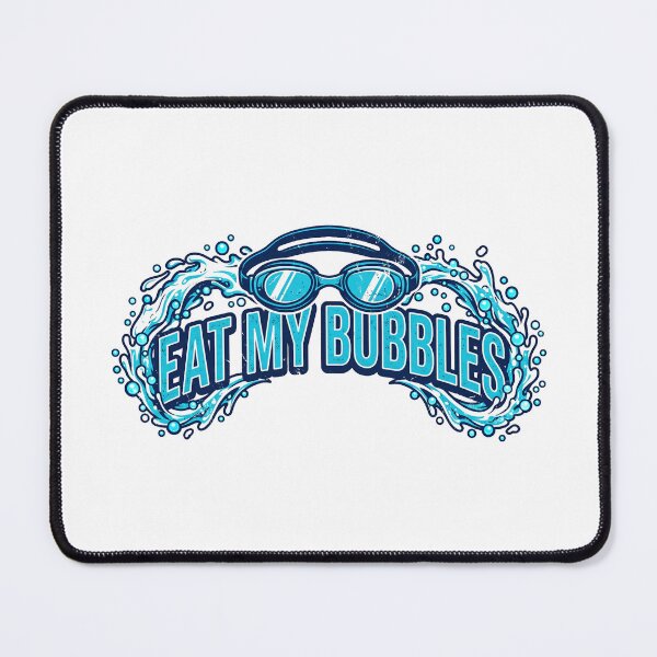 Item preview, Eat My Bubbles Swimming Goggles Vintage Swimmer designed and sold by Moad Fahim.