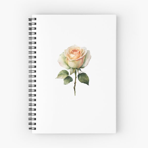 Item preview, Rose Elegant  Romantic  Pastel Colors,   Flowers Rose Watercolor designed and sold by KolorellaS.